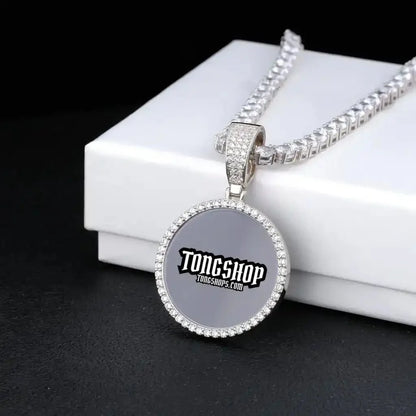 Custom Picture Round Pendant Style-1