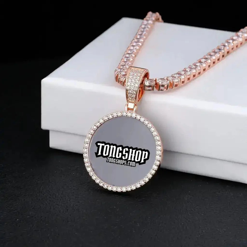 Custom Picture Round Pendant Style-1