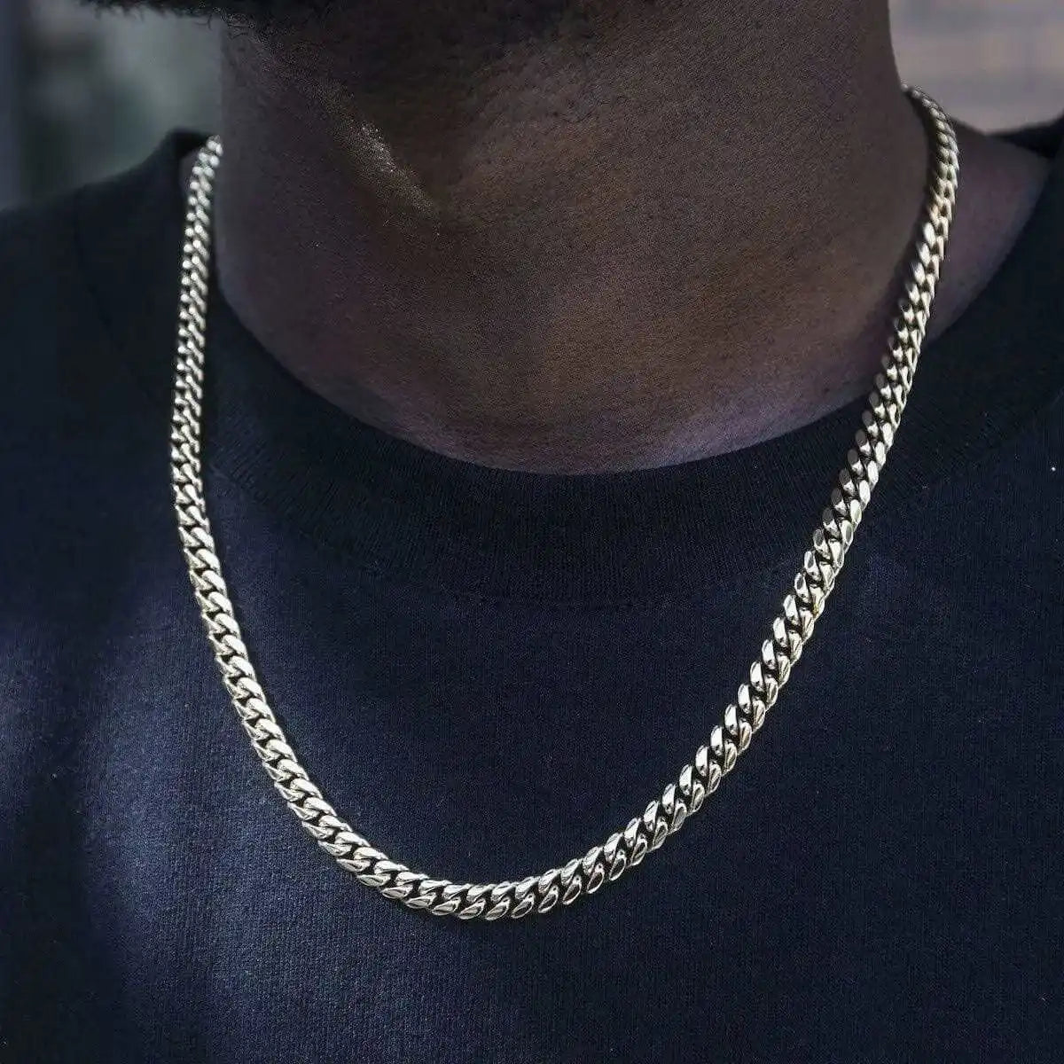 Cuban in Yellow Gold- 6mm