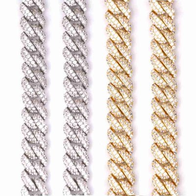 12mm Ice Cuban Chain