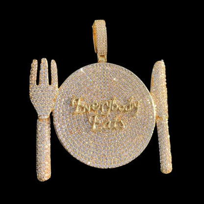 Dinner Plate Pendant - 65 mm