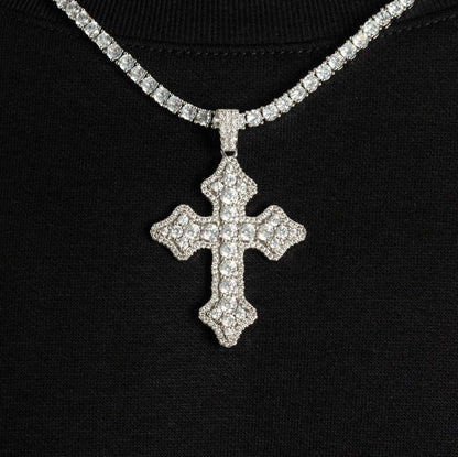 Medium Eternity Cross Pendant