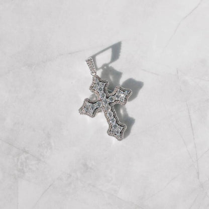 Medium Eternity Cross Pendant
