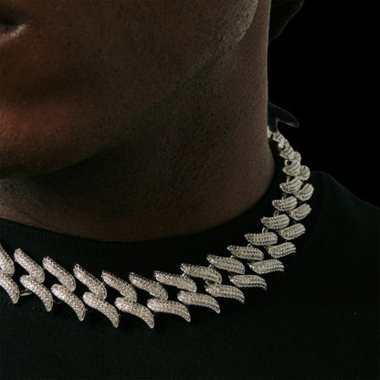 Miami Thorn Ice Cuban Chain - 20mm
