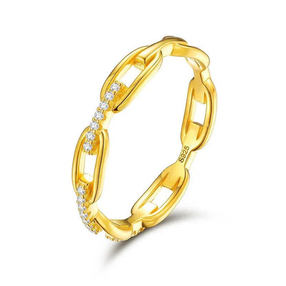 S925 VVS Moissanite Women's Fashion Index Finger Ring
