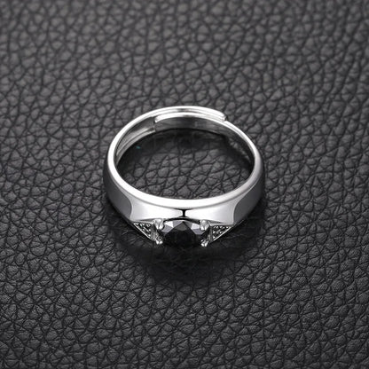 S925 VVS Moissanite Horus Adjustable Ring