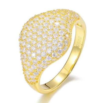 S925 VVS Moissanite Luxury Gypsophila Ring