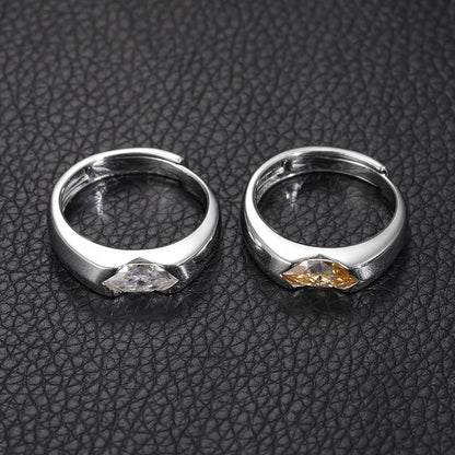 S925 VVS Moissanite Horus Openable Ring