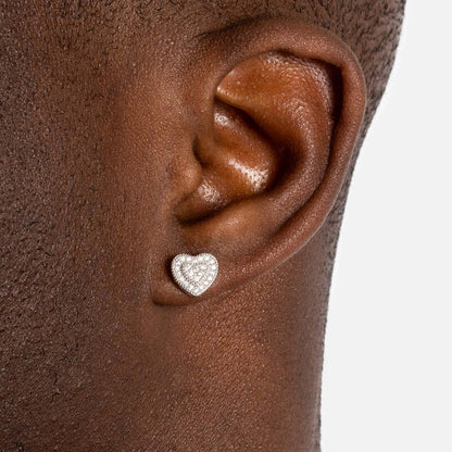 S925 Heart Earrings