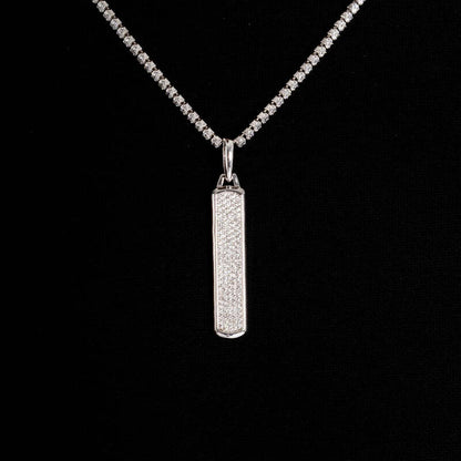 Skyline Pendant In White Gold