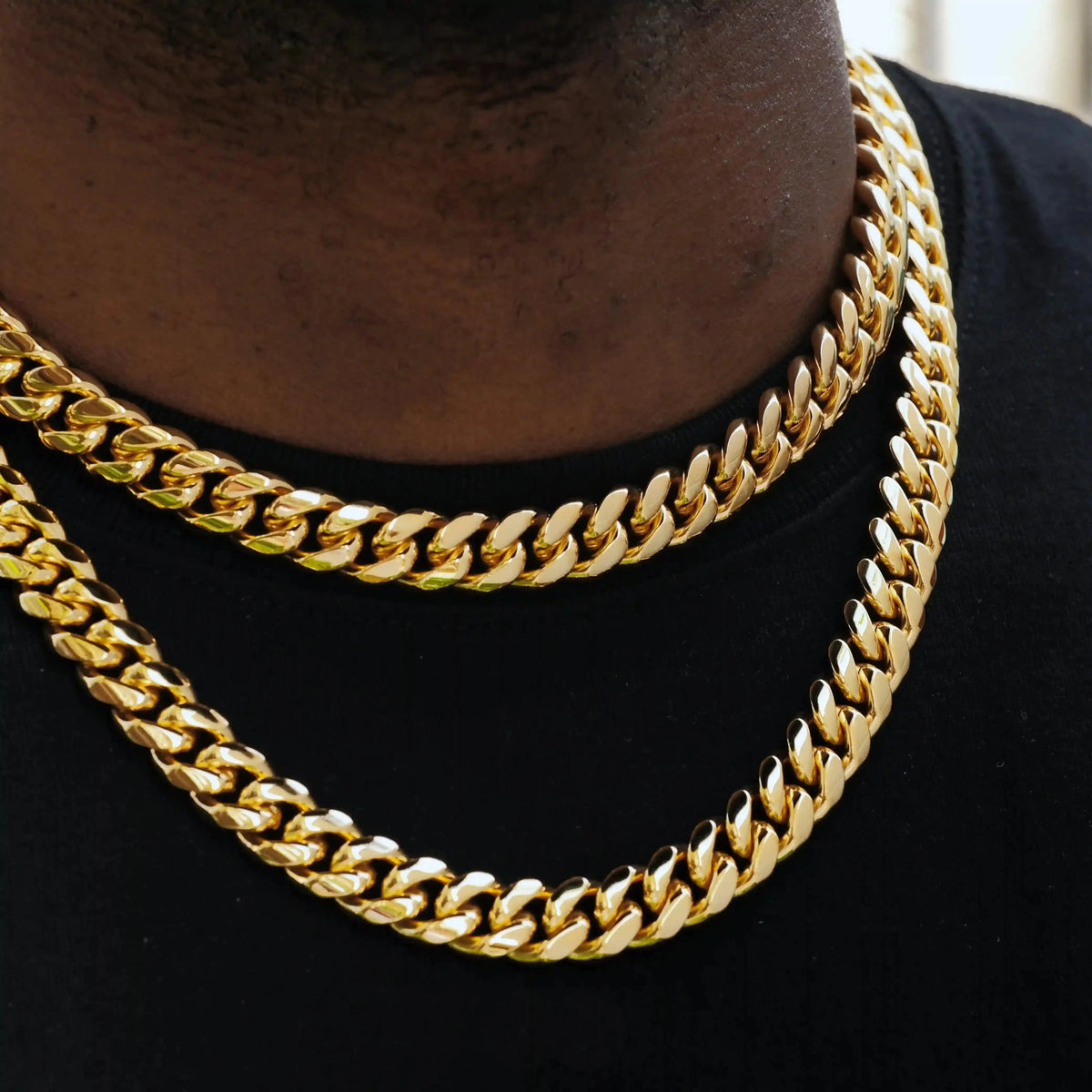 [Box Clasp] Classic Miami Cuban - 12mm