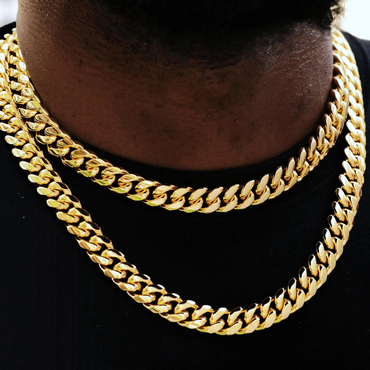 [Box Clasp] Classic Miami Cuban - 12mm