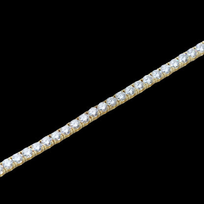 Bundle Prong Cuban-14mm & Tennis In Gold-5mm