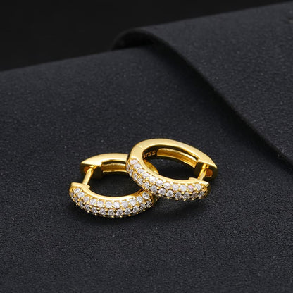 Handcrafted S925 Full Moissanite VVS Earrings