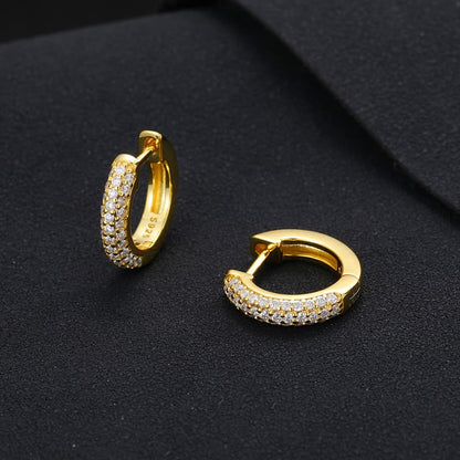 Handcrafted S925 Full Moissanite VVS Earrings