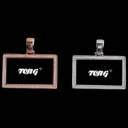 Photo Frame - Rectangular Memory Custom Photo Pendant