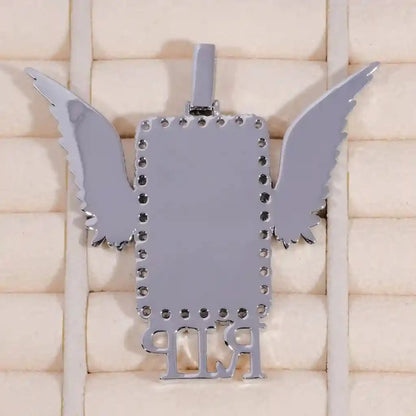 Rip Wing 3D Custom Picture Pendant