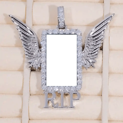 Rip Wing 3D Custom Picture Pendant