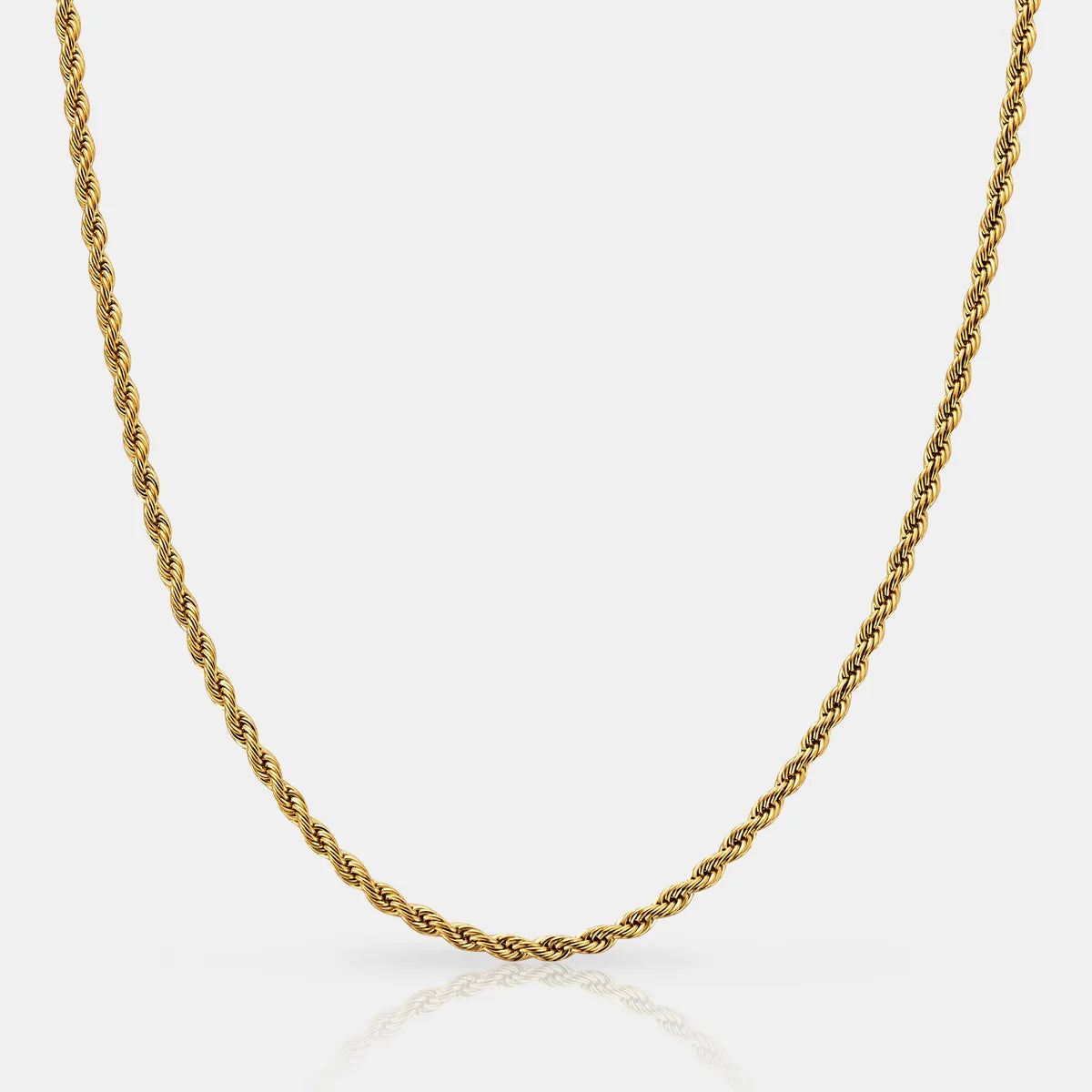 AURXYA Rope Chain – Gold 3mm