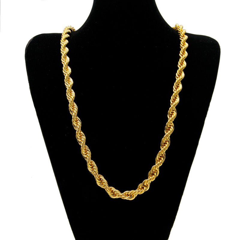 Rope Chain 18K Gold - 10mm