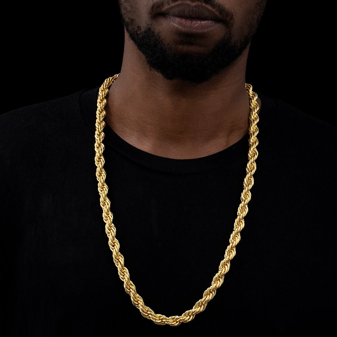 Rope Chain 18K Gold - 10mm