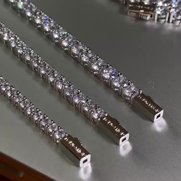 Tennis Chain Rock Sugar Chain Bracelet