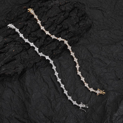 Thorn Micropaved Tennis Bracelet